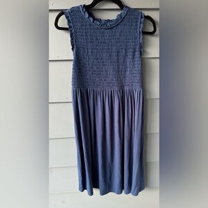 The Nines by Hatch sz S maternity blue dress EUC